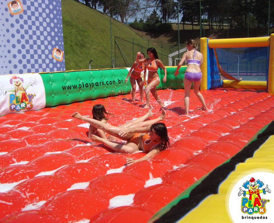 Futebol de Sabão Play Park , sucesso do verão!